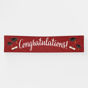 Herzlichen Glückwunsch Abschluss / Jeder Anlass Ba Banner