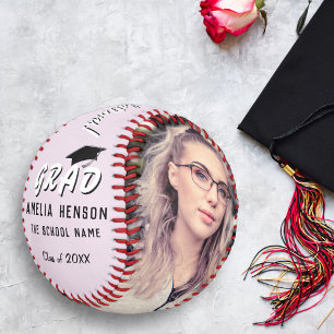 Herzlichen Glückwunsch Abschluss Pink 2 Foto Absch Baseball