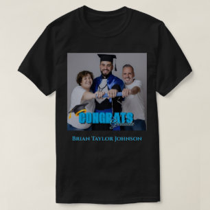 Herzlichen Glückwunsch Absolvent Moderne einfache  T-Shirt