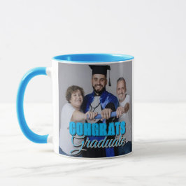 Herzlichen Glückwunsch Absolvent Moderne einfache  Tasse