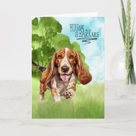 Herzlichen Glückwunsch an BARKable Basset Hound Do Karte