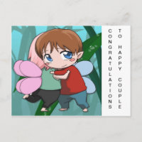 Herzlichen Glückwunsch an das glückliche Paar