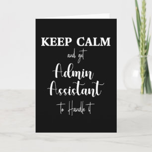 Herzlichen Glückwunsch an den Generalsekretär. Ver Karte