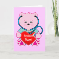 Herzlichen Glückwunsch an den Rentner mit Stethosc