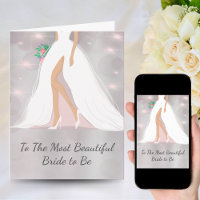 Herzlichen Glückwunsch an die Braut, in Hochzeitsk