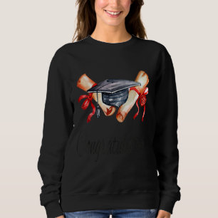 Herzlichen Glückwunsch an Ihre Abschluss Uni Schoo Sweatshirt