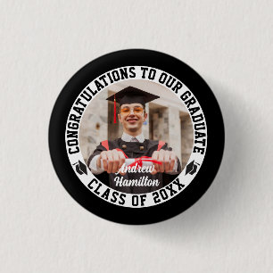 Herzlichen Glückwunsch an unser Graduate Abschluss Button
