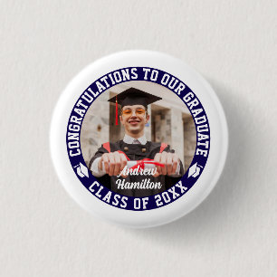 Herzlichen Glückwunsch an unser Graduate Abschluss Button