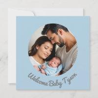 Herzlichen Glückwunsch Baby Blue, Begrüßungsbaby