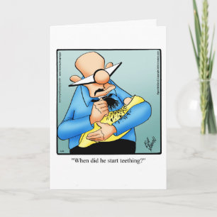 Herzlichen Glückwunsch Baby Boy Card "Spectickles" Karte