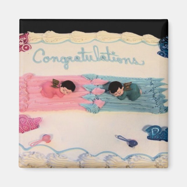 Herzlichen Glückwunsch Baby! Magnet (Vorne)