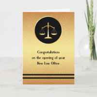 Herzlichen Glückwunsch Card Eröffnung des neuen Bü