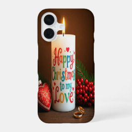 Herzlichen Glückwunsch Christamas an meine Liebe iPhone 16 Hülle