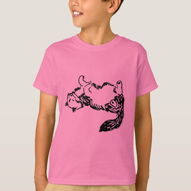 Herzlichen Glückwunsch Dank Duschgeschenk Party fa T-Shirt (Vorderseite)