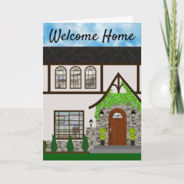 Herzlichen Glückwunsch des neuen Hauses Karte