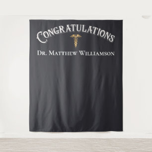 Herzlichen Glückwunsch Eleganter Doctor Medical Ab Wandteppich