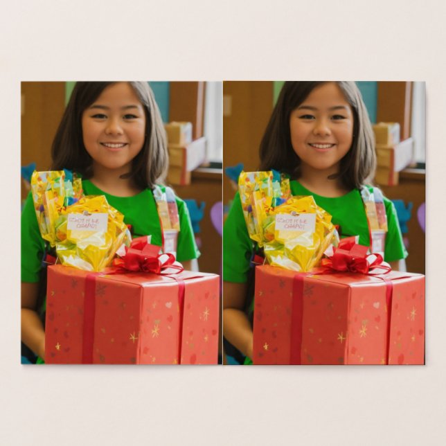 Herzlichen Glückwunsch Folienkarte (Innenseite)