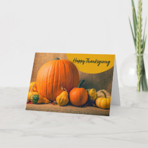 Herzlichen Glückwunsch für alle, schöne Pumpkins a Feiertagskarte