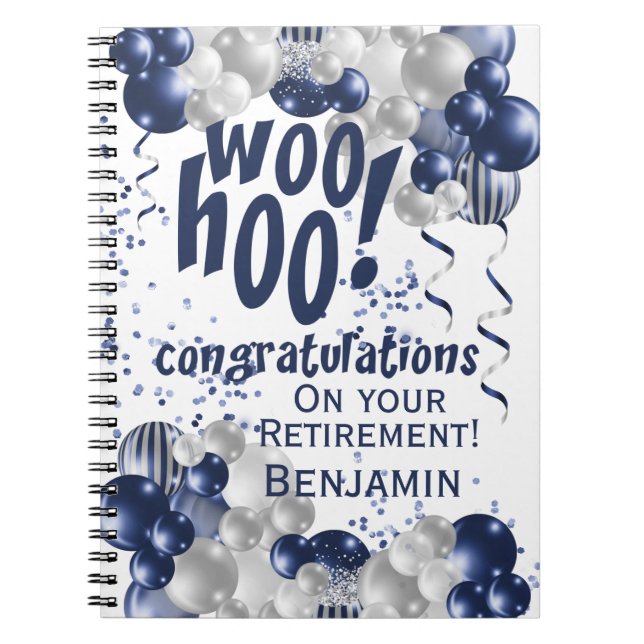 Herzlichen Glückwunsch für die Seeschifffahrt Notizblock (Vorderseite)