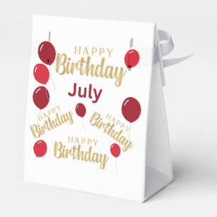 Herzlichen Glückwunsch Geburtstag Juli Geburtstage Geschenkschachtel