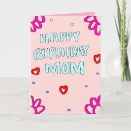 Herzlichen Glückwunsch Geburtstag Mama Grußkarte p Karte
