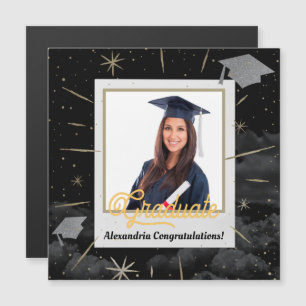 Herzlichen Glückwunsch Grad Graduate Class Magnet