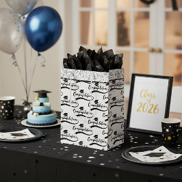 Herzlichen Glückwunsch grad Mittlere Geschenktüte