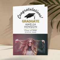 Herzlichen Glückwunsch Graduate Graduation Cap Fot