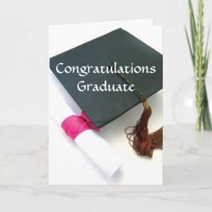 Herzlichen Glückwunsch Graduate Karte
