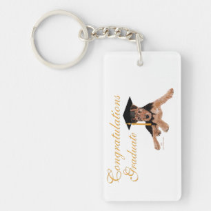 Herzlichen Glückwunsch Graduate Schlüsselanhänger