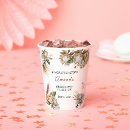 Herzlichen Glückwunsch Graduate Tropical King Prot Pappbecher
