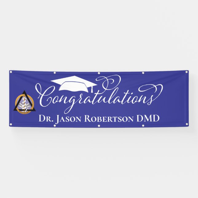 Herzlichen Glückwunsch Graduation Dentist Dental Banner (Horizontal)