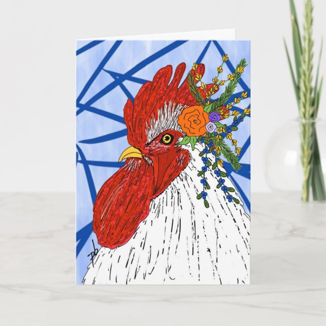 Herzlichen Glückwunsch Grußkarte Dankeskarte (Vorderseite)