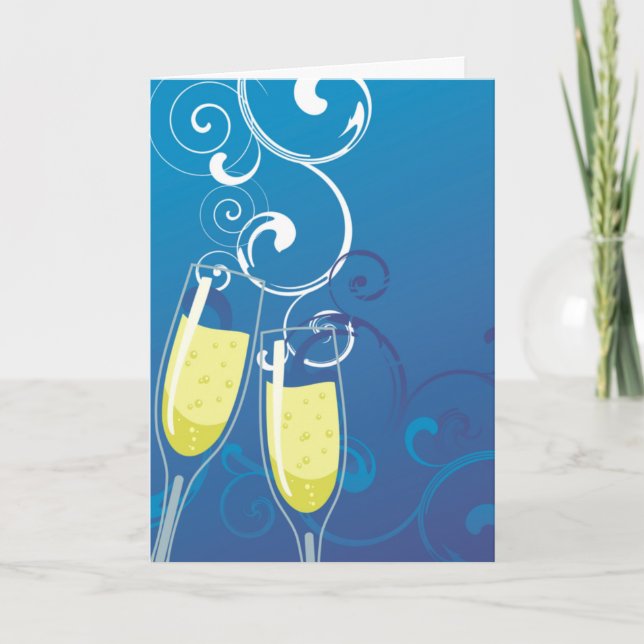 Herzlichen Glückwunsch Grußkarten Karte (Vorderseite)