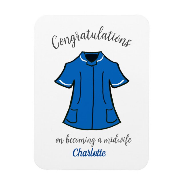 Herzlichen Glückwunsch, Hebamme zu werden Magnet (Vertikal)