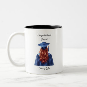 Herzlichen Glückwunsch Herzlichen Glückwunsch Frau Zweifarbige Tasse