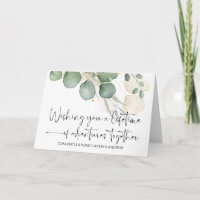 Herzlichen Glückwunsch Hochzeit Just Married Braut