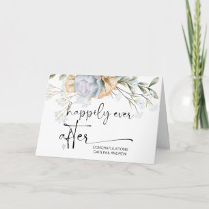 Herzlichen Glückwunsch Hochzeit New Weds Braut und Karte