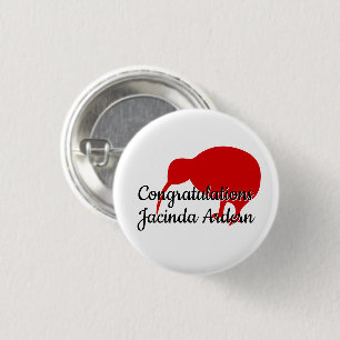 Herzlichen Glückwunsch Jacinda Ardern Custom Text  Button