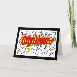 Herzlichen Glückwunsch Karte