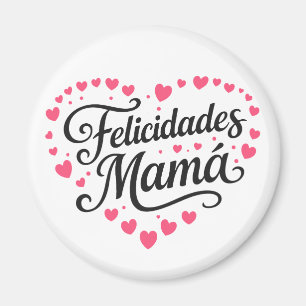 Herzlichen Glückwunsch Mama Happy Mother's Day Kal Magnet
