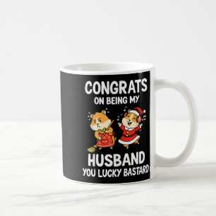 Herzlichen Glückwunsch, mein Ehemann zu sein, du G Kaffeetasse
