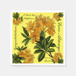 Herzlichen Glückwunsch Napkins Serviette