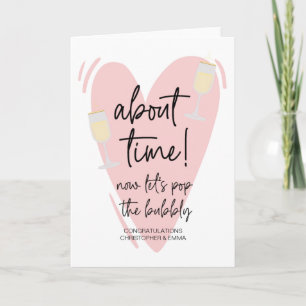 Herzlichen Glückwunsch Neue Verlobung Hochzeit Karte