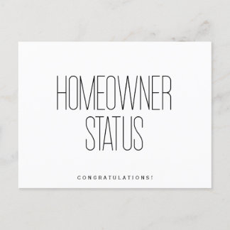 Herzlichen Glückwunsch Neuer Hausbesitzer Real Anw Postkarte