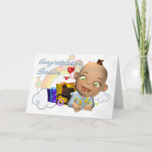 Herzlichen Glückwunsch neues Baby Gay/lesbisch Karte