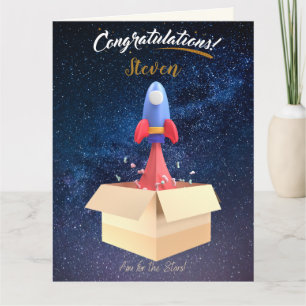 Herzlichen Glückwunsch/Neues Geschäftsfeld Karte