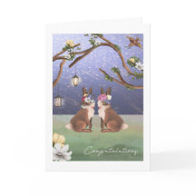 Herzlichen Glückwunsch Niedlich Bunny Rabbit Lesbi