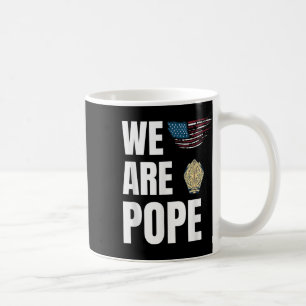 Herzlichen Glückwunsch Papst Leo Xiv. Wir feiern Kaffeetasse