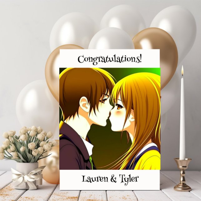 Herzlichen Glückwunsch Personalisiert Hochzeit Karte (Von Creator hochgeladen)